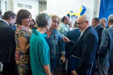 Acuerdo político entre NC, PSOE y Podemos para el Gobierno de Gran Canaria (Foto TA)